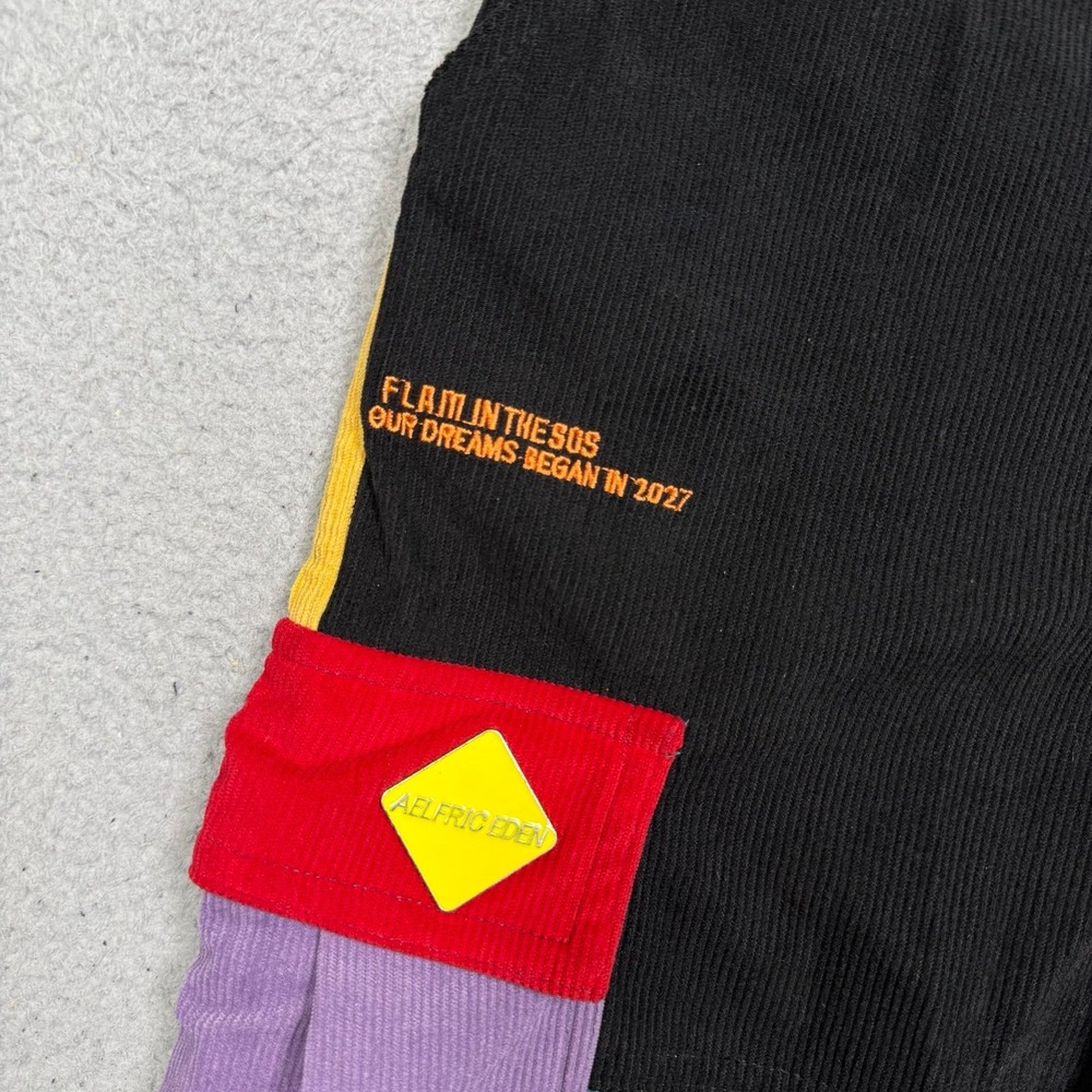 Aelfric Eden Corduroy Patchwork Cargo Pants - Picture 3 of 7